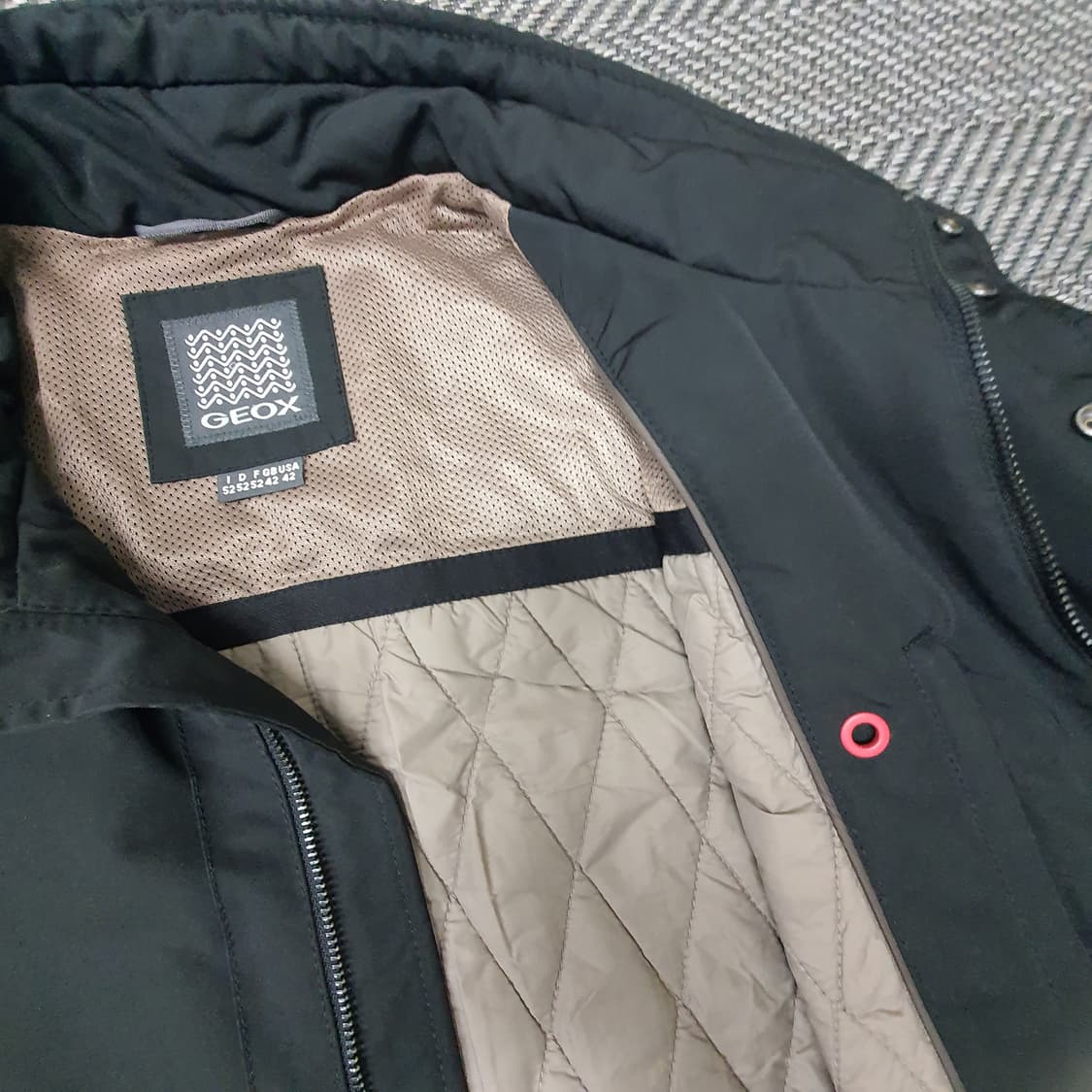 GEOX 제옥스 퀼팅 점퍼 남자105 상품이미지6