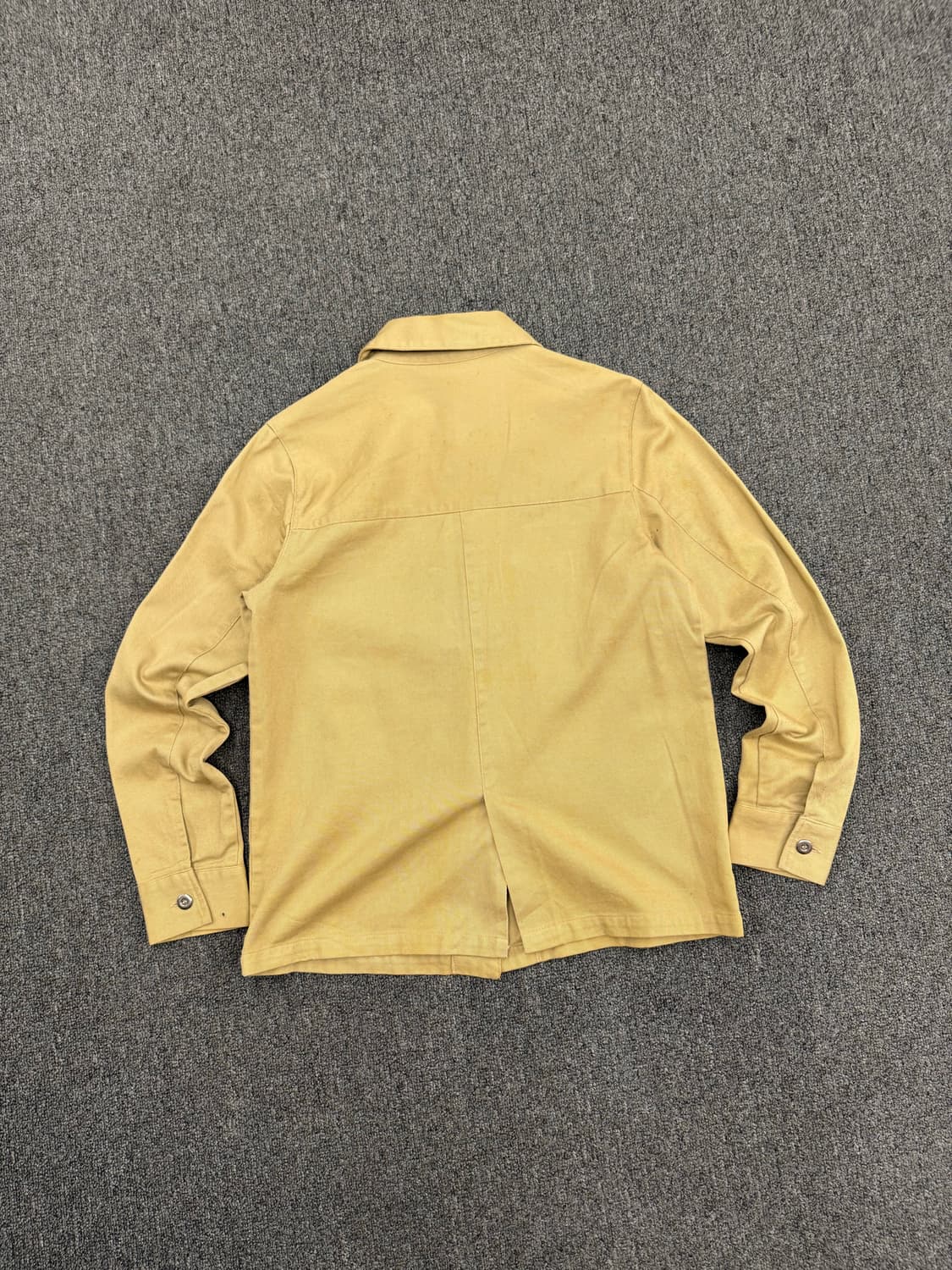 M)Japanese vintage 여성 베이지 코튼 자켓 상품이미지6