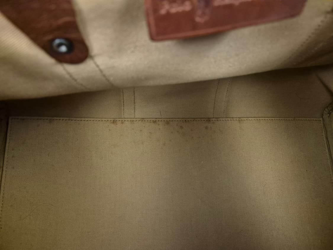 90s 폴로랄프로렌 블랙와치 레더 보스턴 백 상품이미지8