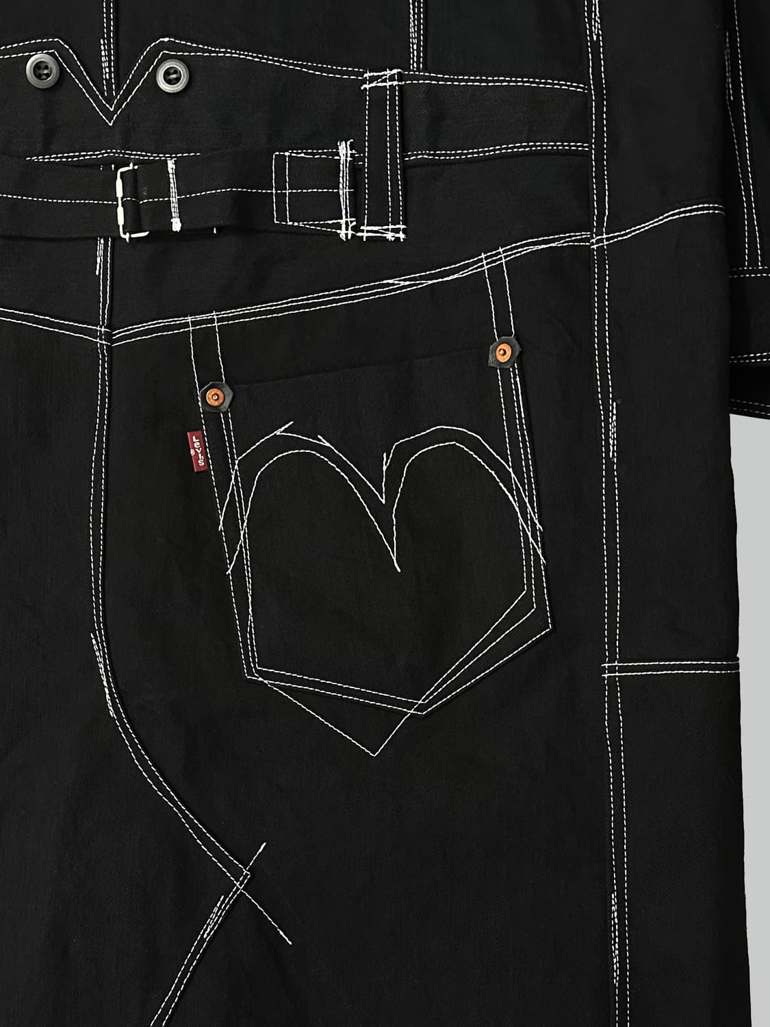 준야 와타나베 리바이스 23aw 데님 코트 상품이미지6