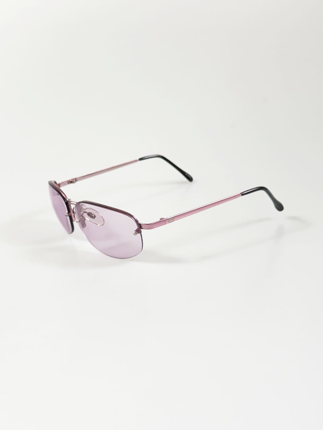 90s TRAXORT 무테 스퀘어 틴트 빈티지 선글라스 상품이미지3