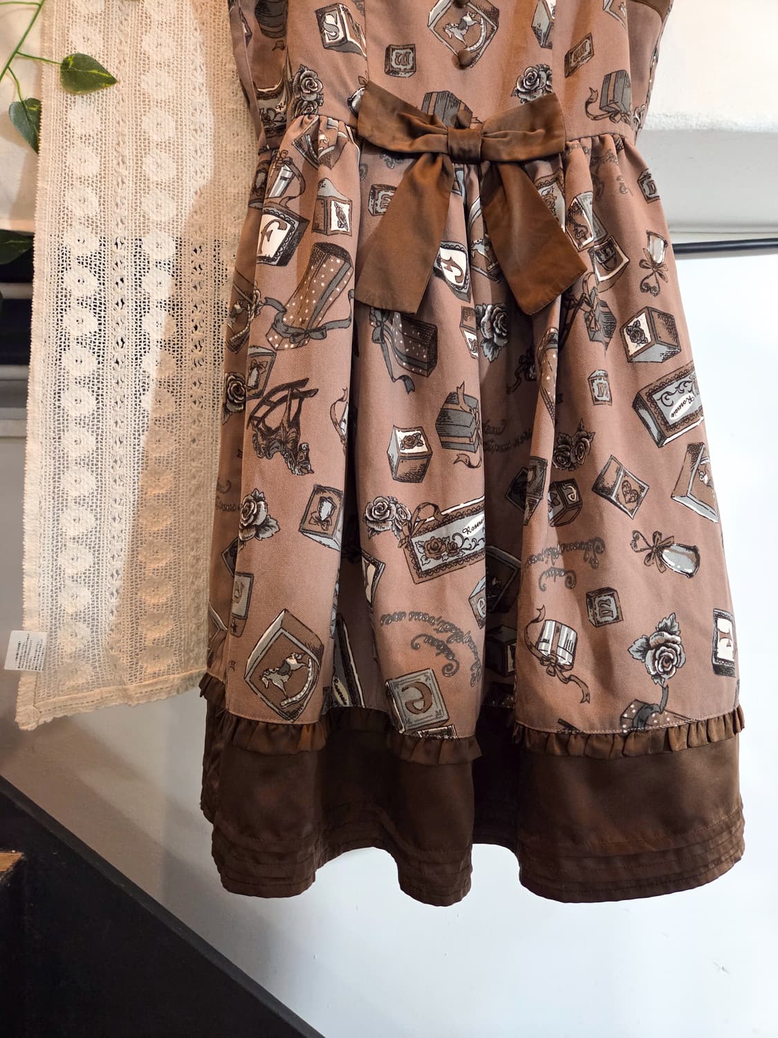 axes femme 초코밀크티 원피스 상품이미지3