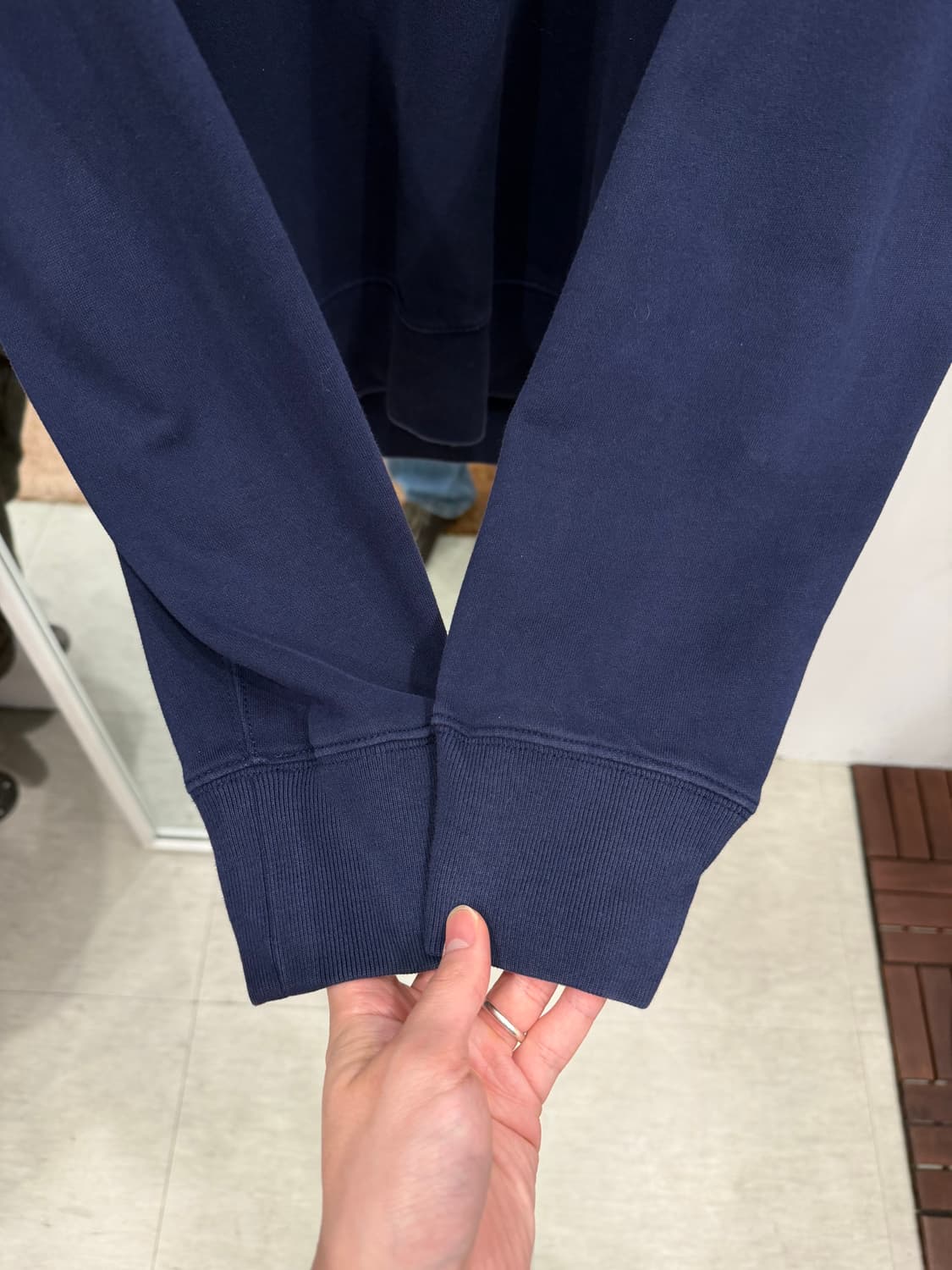 Polo ralph lauren 폴로 랄프로렌 숄카라 니트 (navy) 상품이미지3