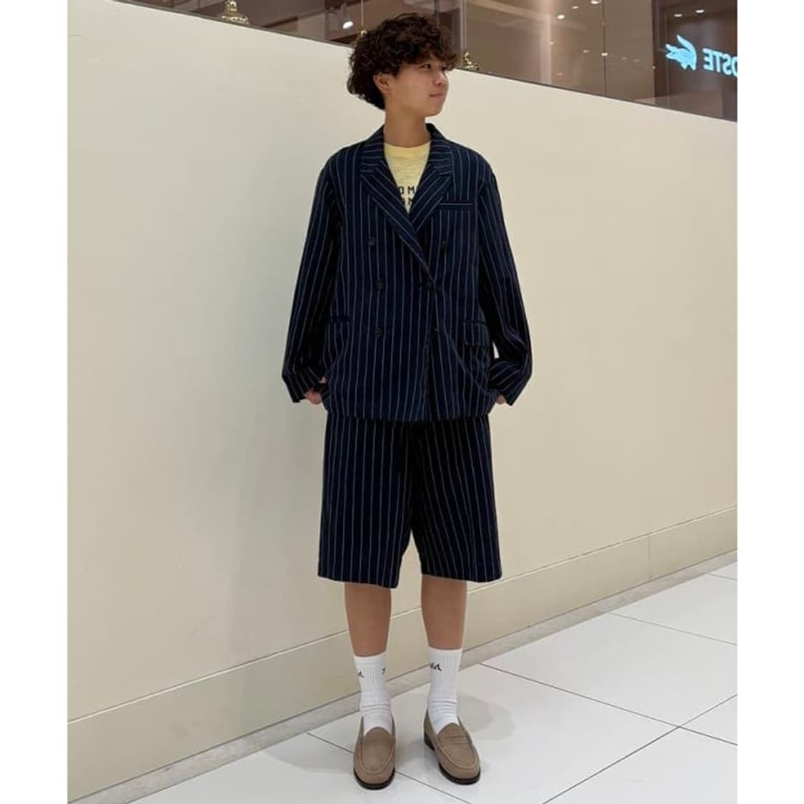 빔즈보이 BEAMS BOY Pinstripe Jacket 상품이미지7