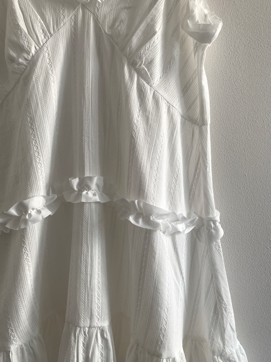 Liah frill button dress 상품이미지5