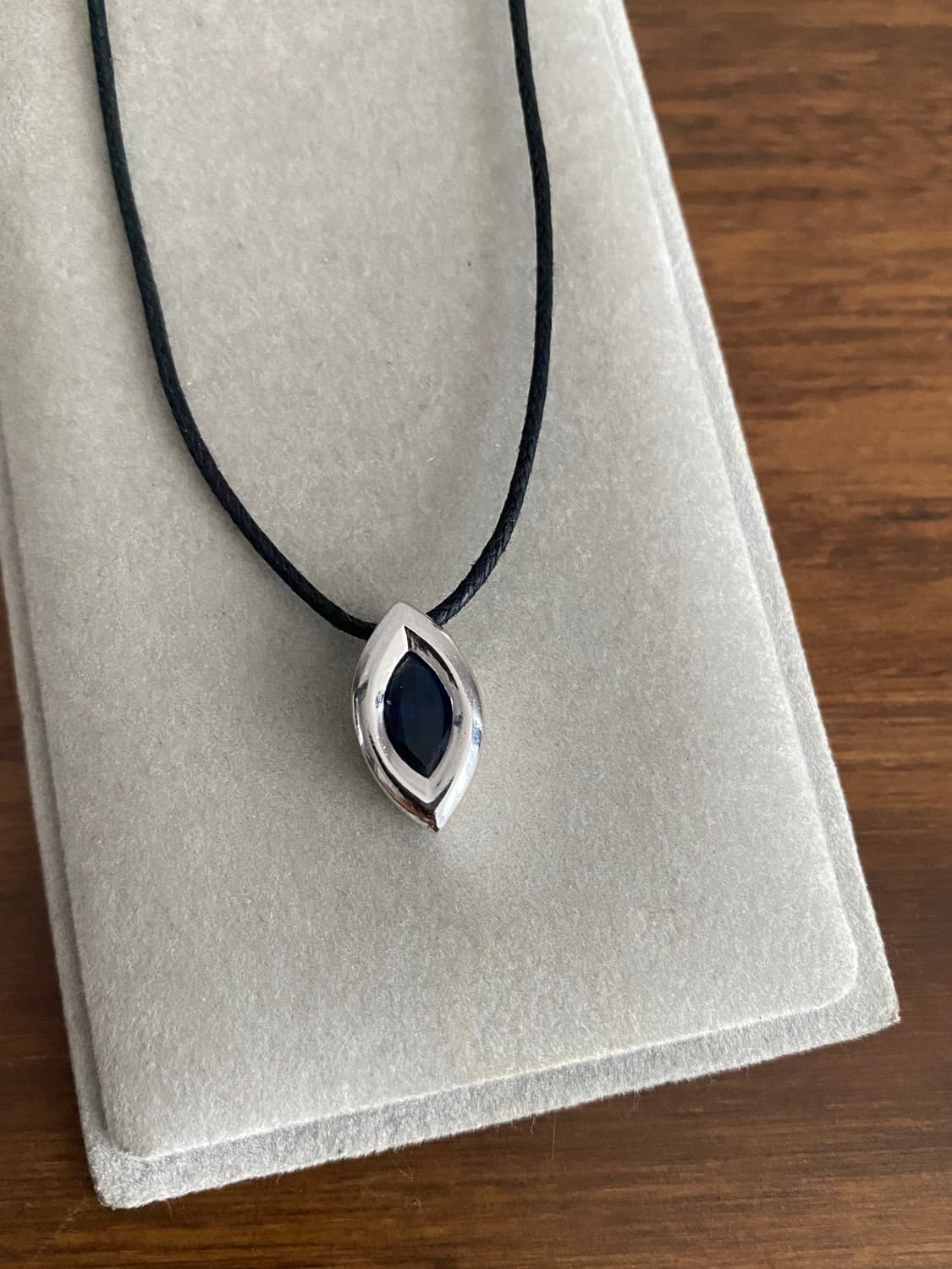 마키즈 형태 실버 펜던트 목걸이 상품이미지3