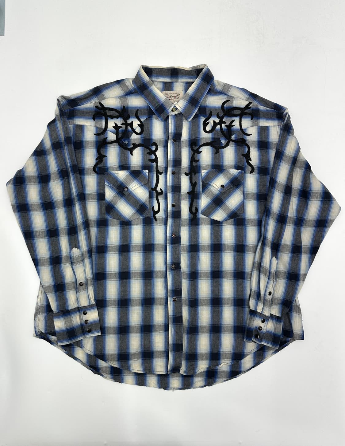 Rockmount Ranchwear 웨스턴 자수 디테일 셔츠 상품이미지1
