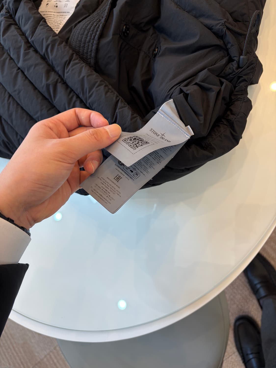 스톤아일랜드 심리스 터널 나일론 다운 TC 후드자켓 상품이미지7