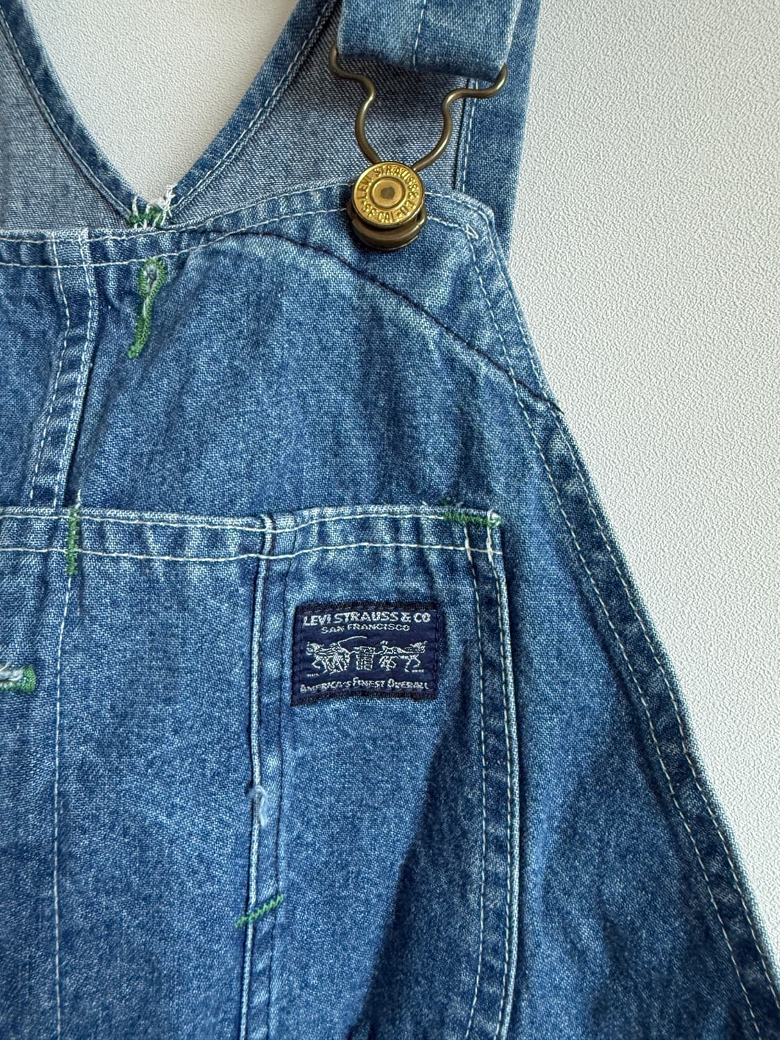 올드 리바이스(Levi's) 데님 오버올 멜빵바지 상품이미지7