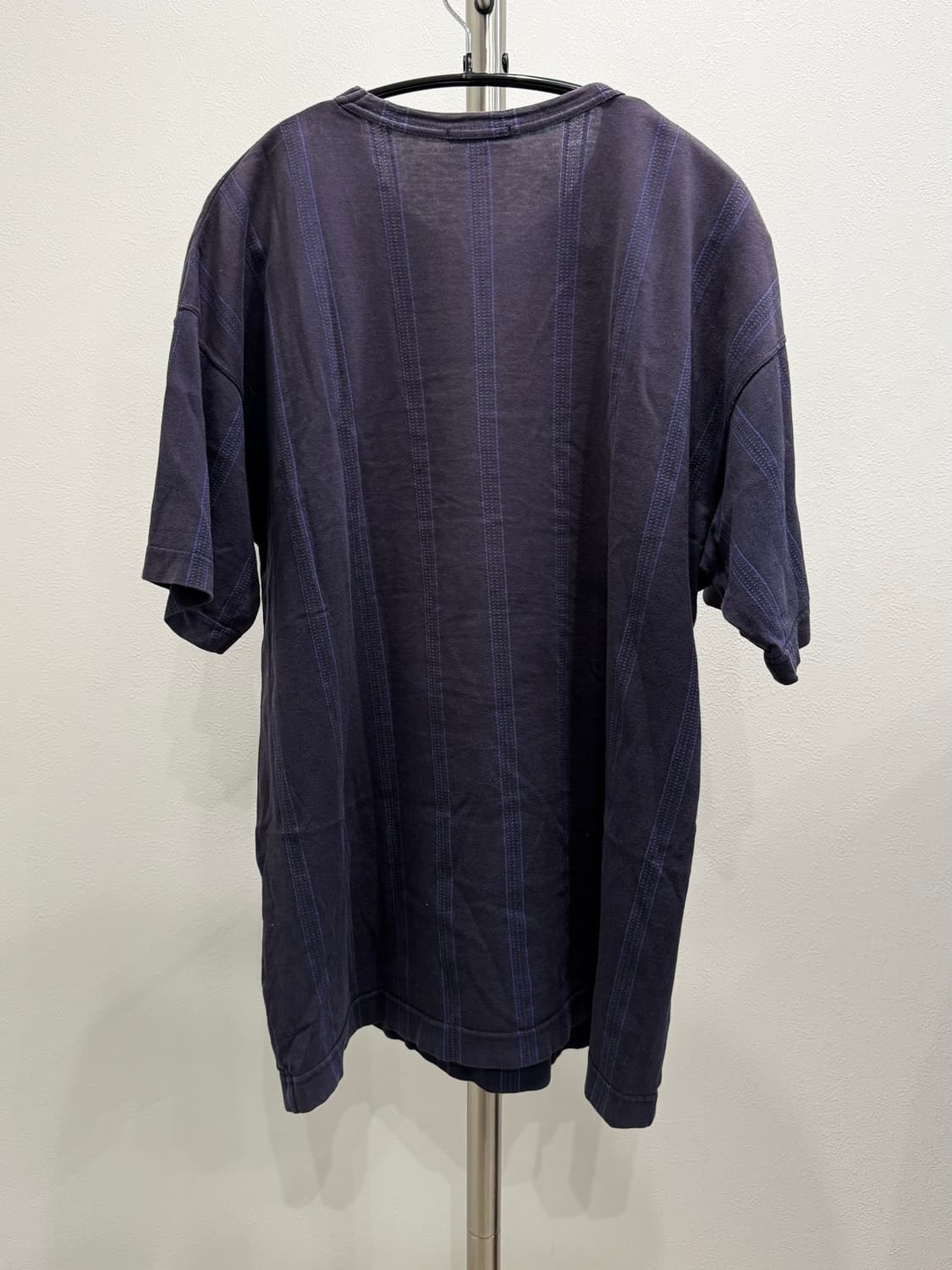 꼼데가르송 옴므 90s (다나카) 믹스드 스트라이프 티셔츠 상품이미지4