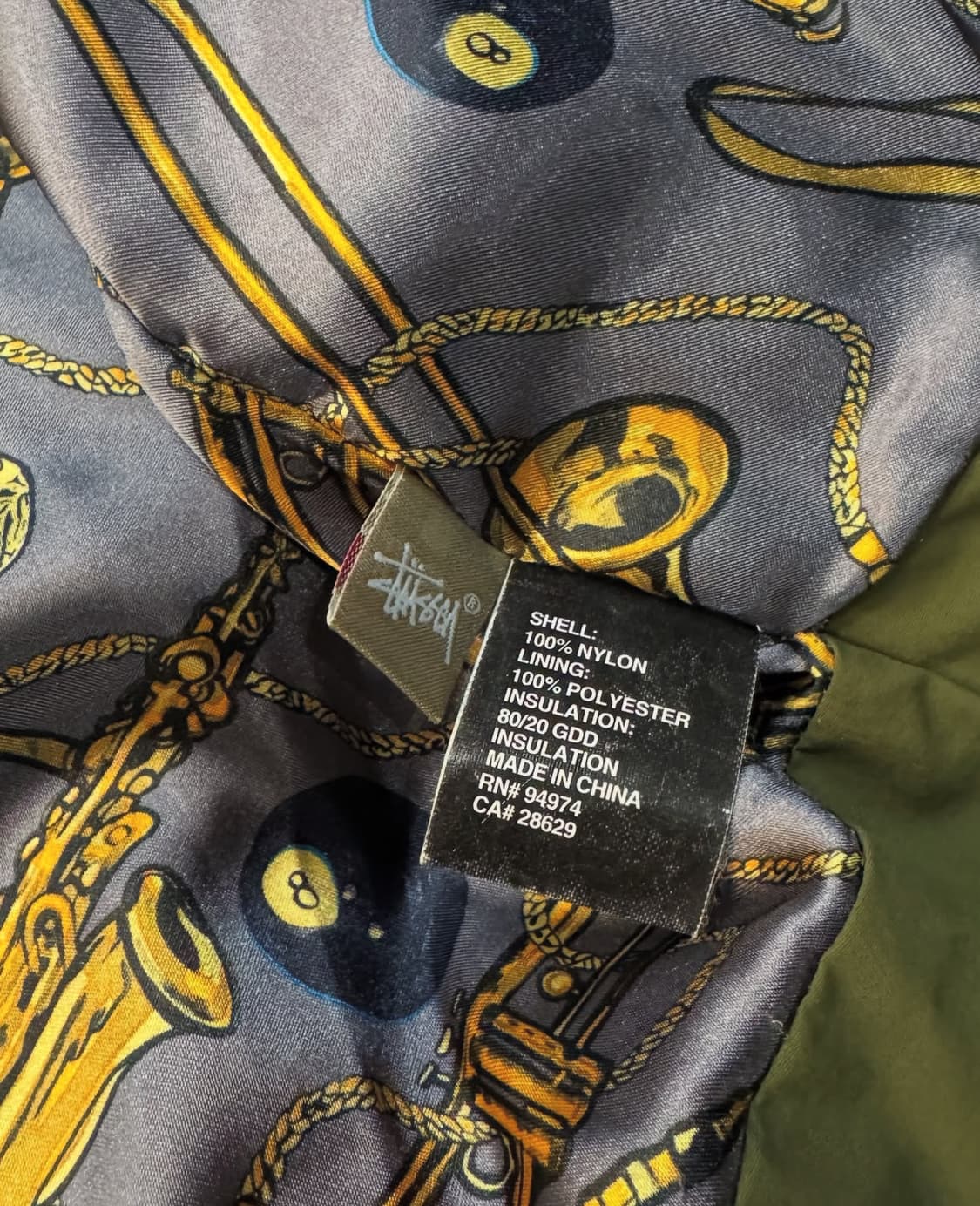 스투시 브라스 푸퍼 자켓 패딩 상품이미지9