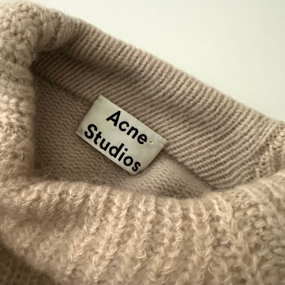 아크네스튜디오 acne studios 모헤어 혼방 니트 상품이미지5