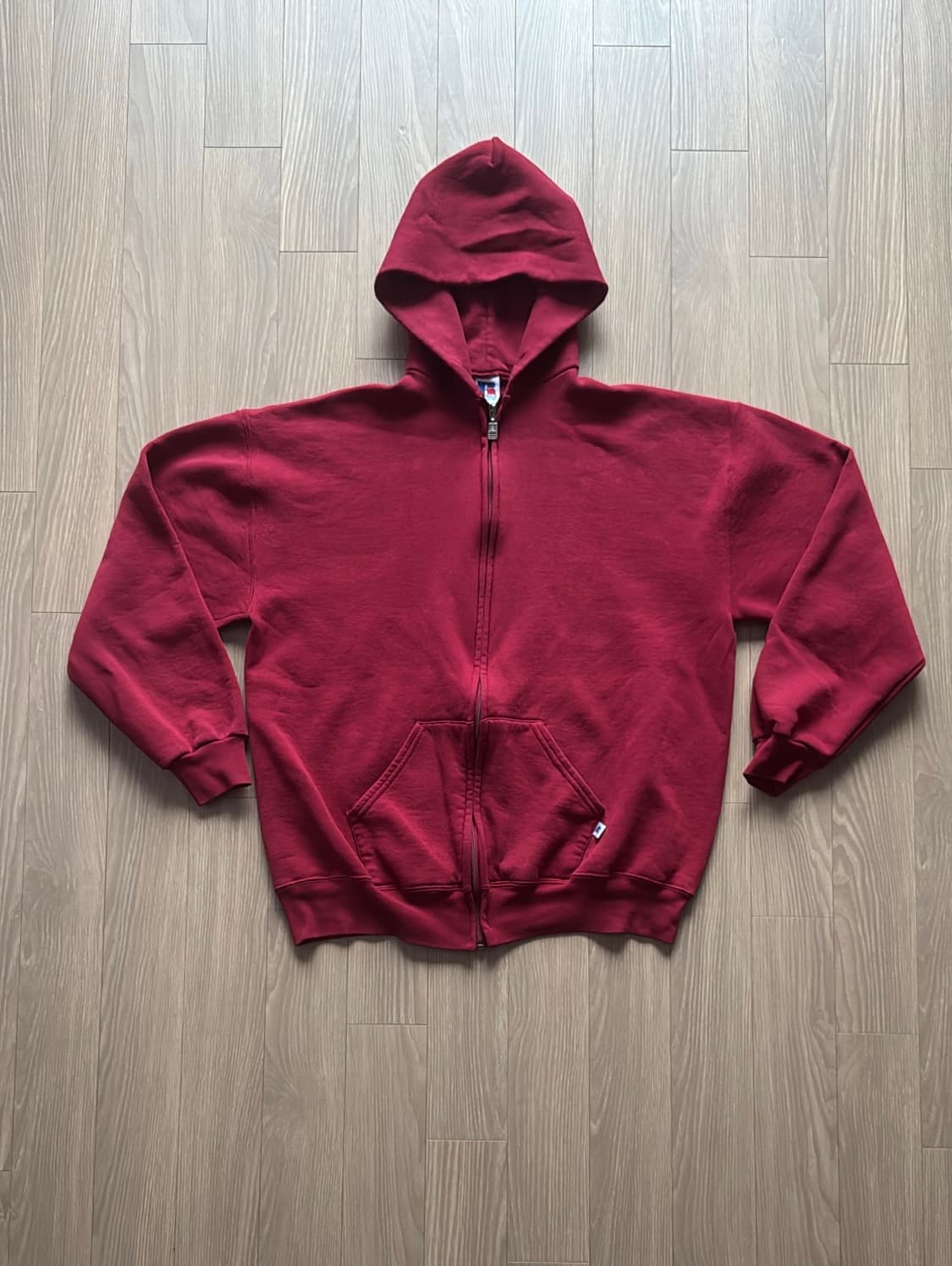 90s 러셀 애슬레틱 후드 집업 상품이미지1