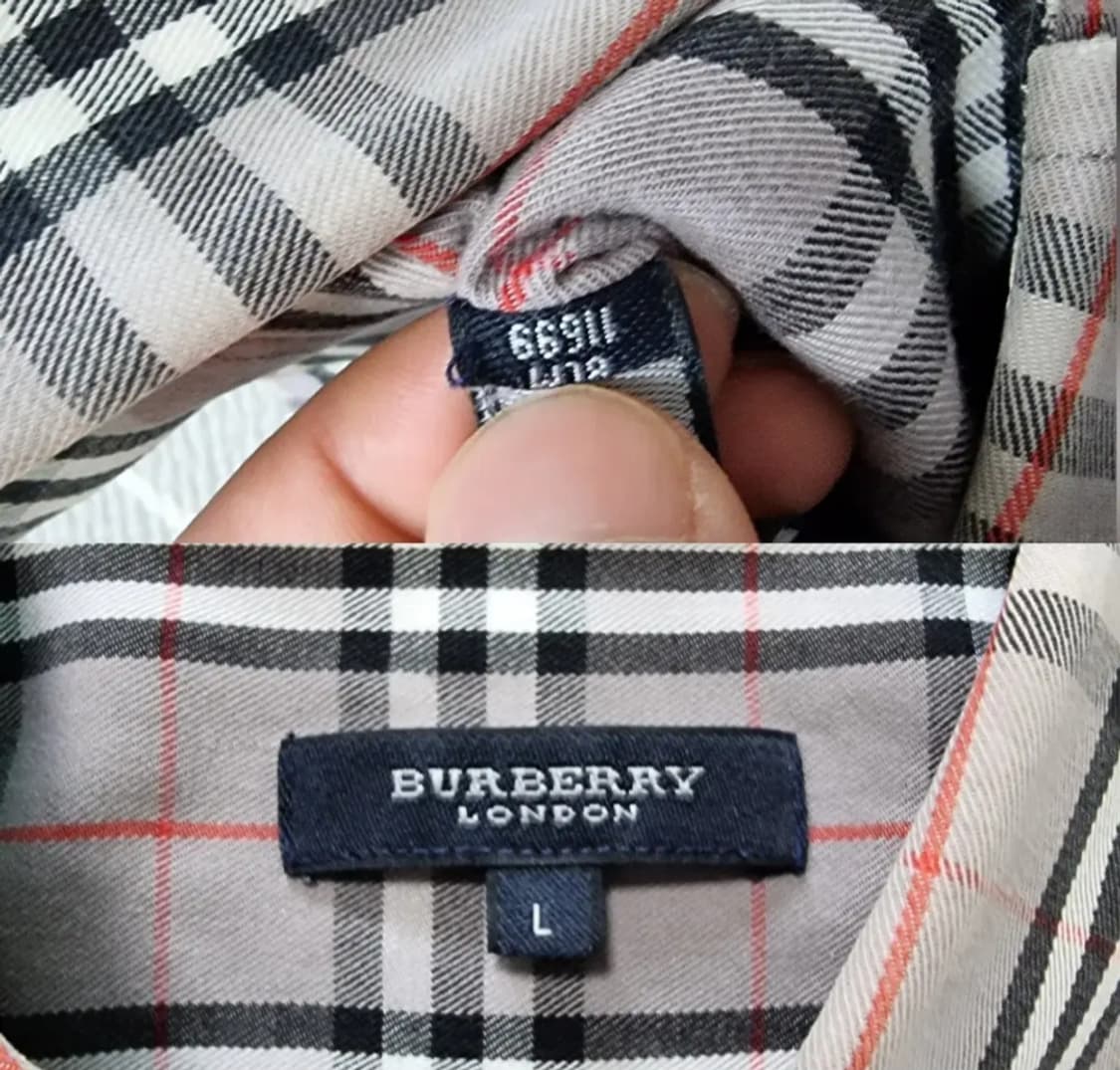 (M) 버버리셔츠 버버리반팔 burberry 버버리체크셔츠 상품이미지7