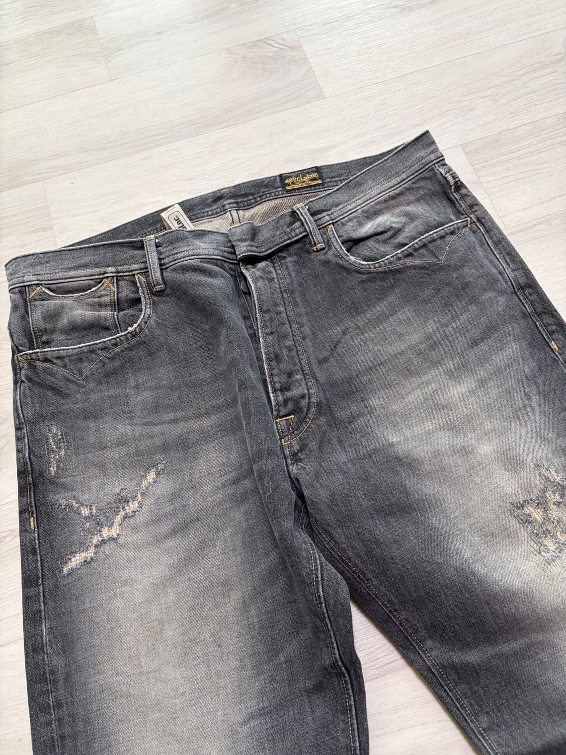 스펙테이터 121-003 어치브먼트 이태리 데님 XL사이즈 판매 상품이미지2