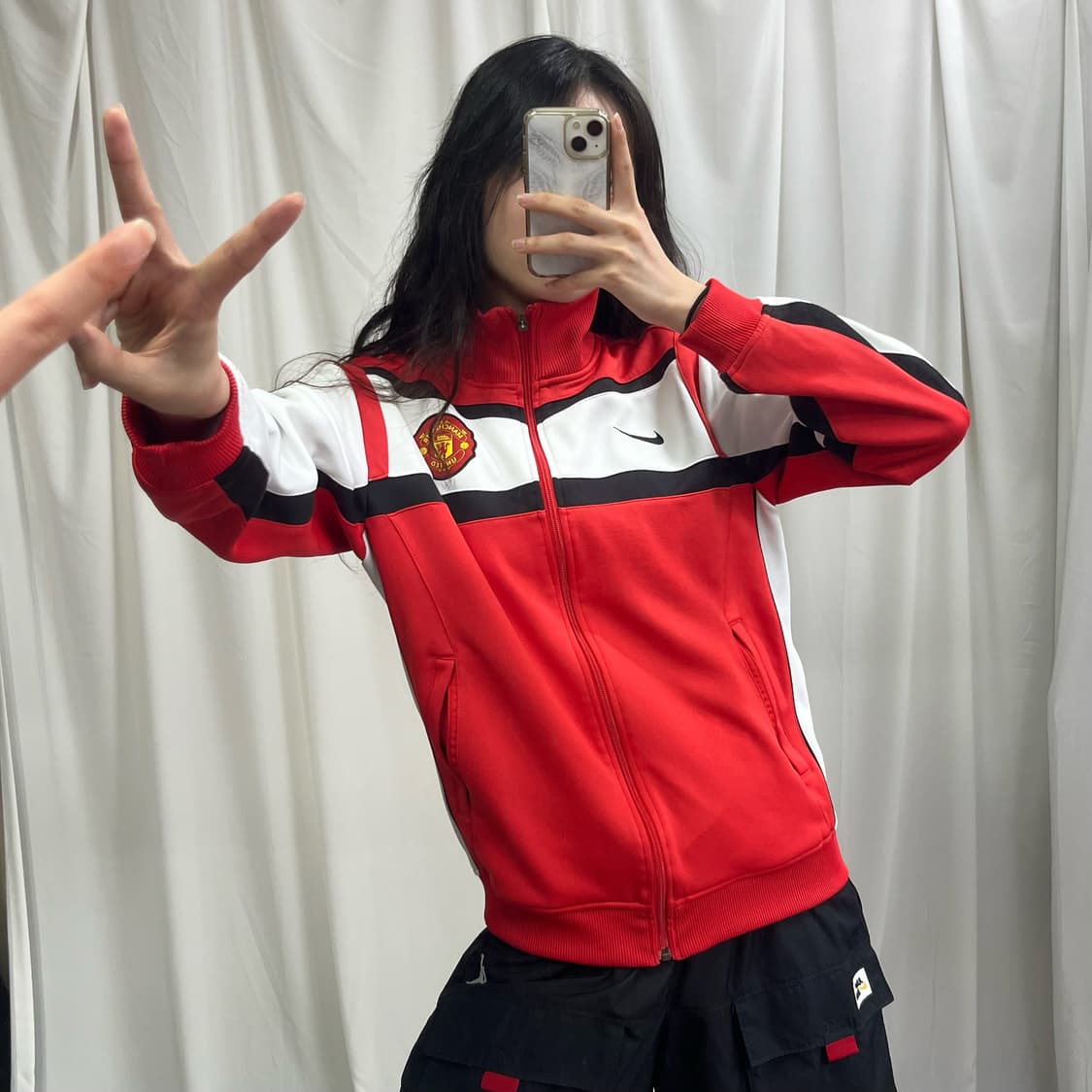 Nike red Manchester United jersey 상품이미지2