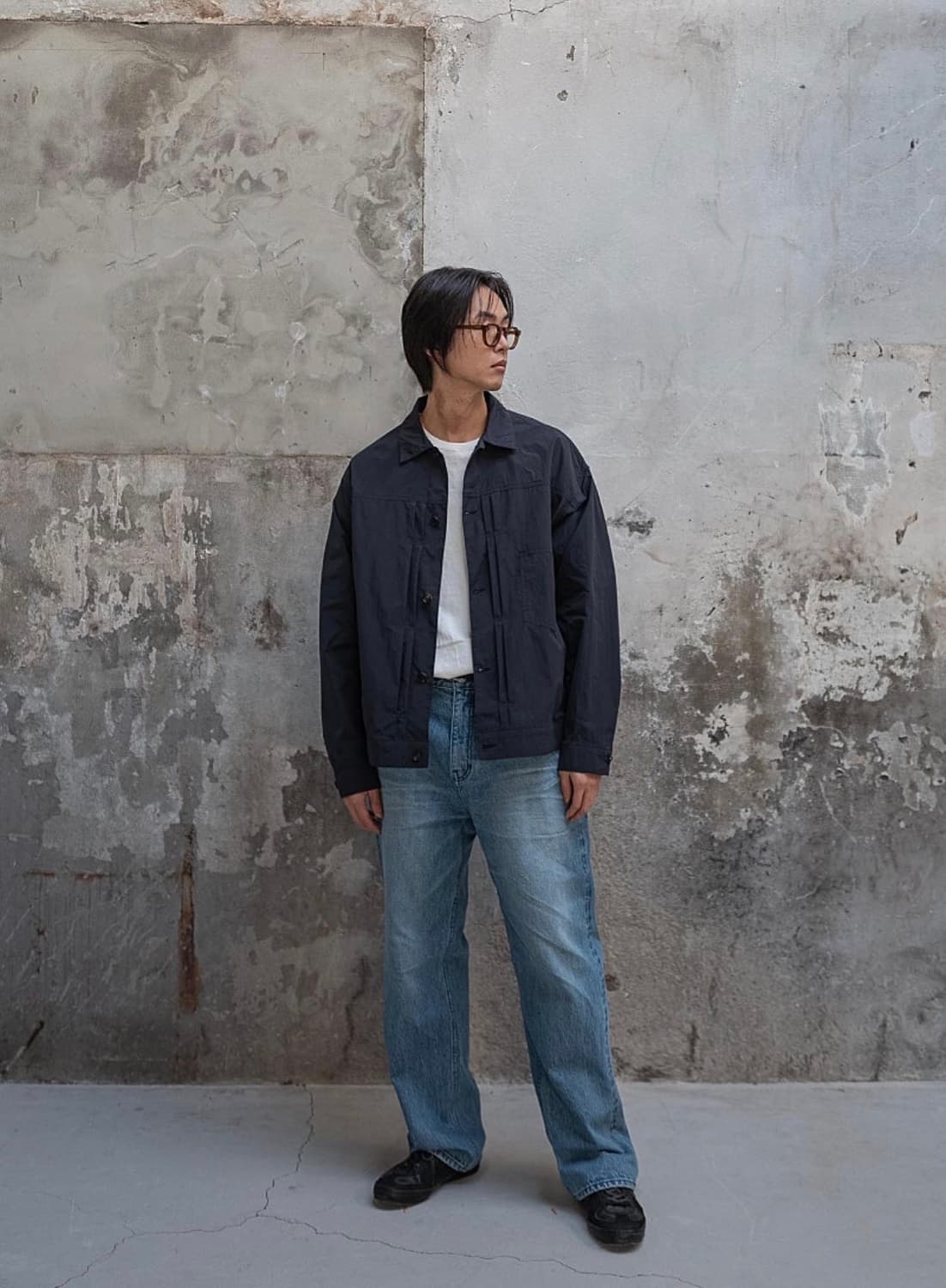 아워셀브스 트러커 자켓 다크네이비 3 상품이미지2