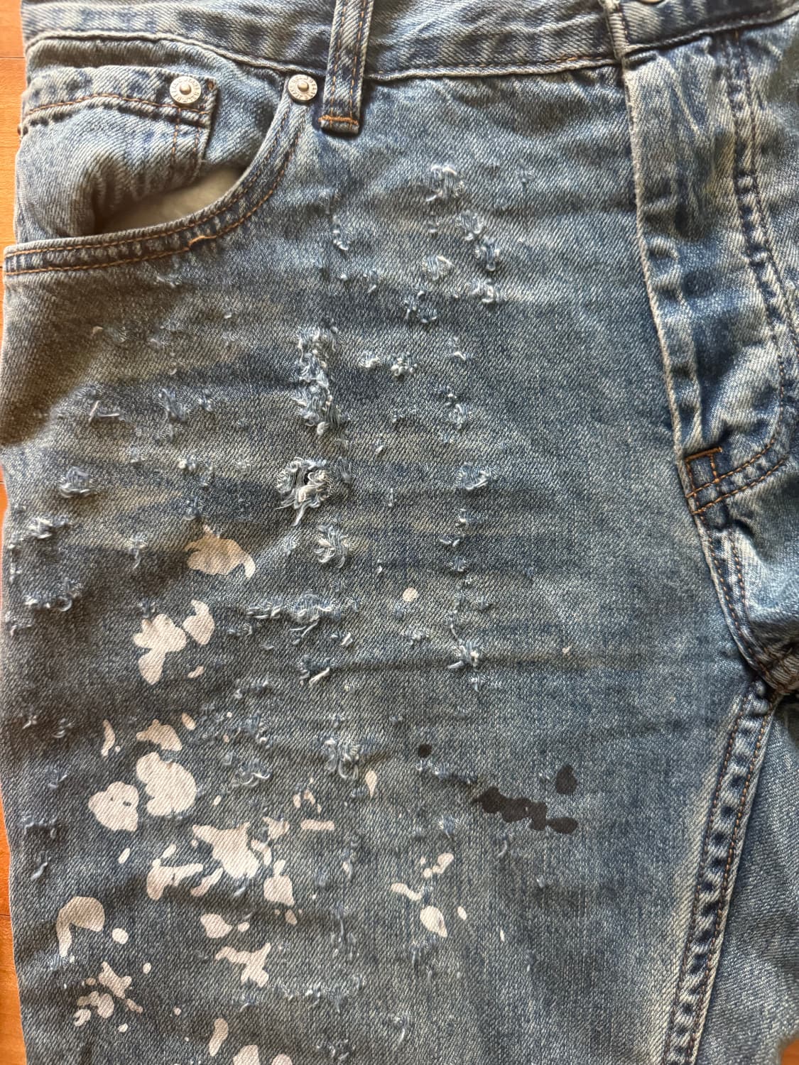 Helmut lang 98’ original painter jeans 상품이미지4