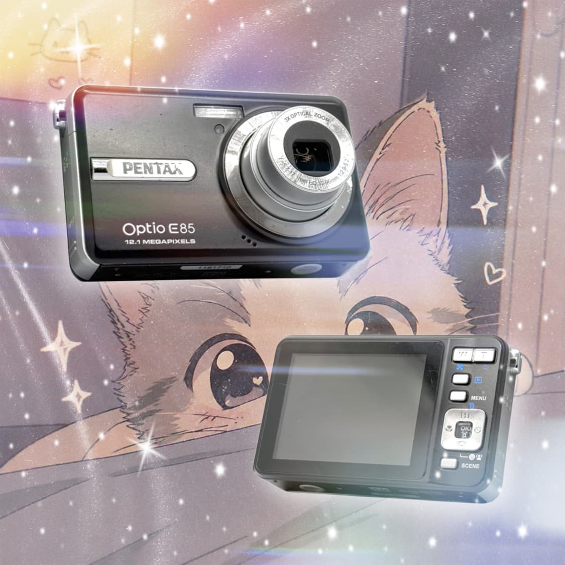 [입문추천&필름!] 펜탁스 옵티오 E85 블랙 디지털카메라 상품이미지1