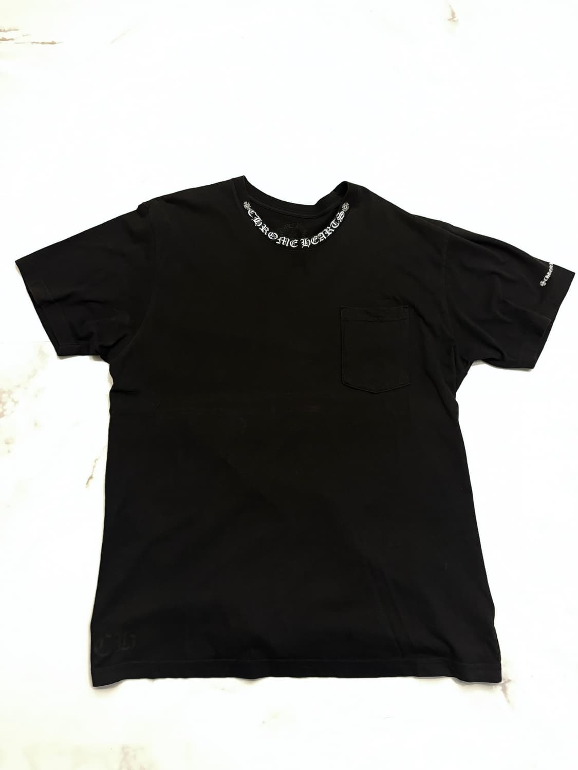 크롬하츠 넥로고 반팔 xl 상품이미지1