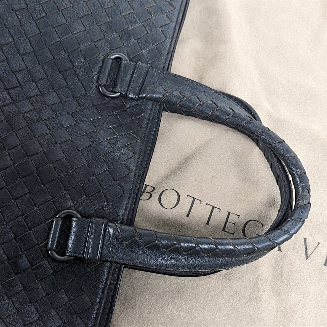 보테가베네타 인트레치아토 가죽 토트백 브리프케이스 비즈니스백 상품이미지8