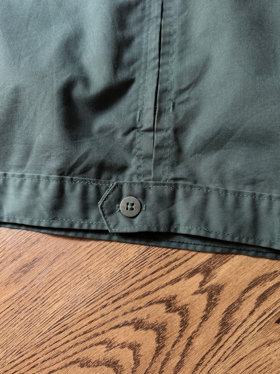 [XL]90's 빈티지 파인그린 메카닉 프렌치 워크 자켓 상품이미지5