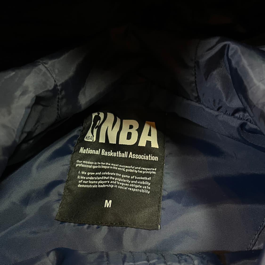 NBA 시카고불스 후디 항공 점퍼 상품이미지5