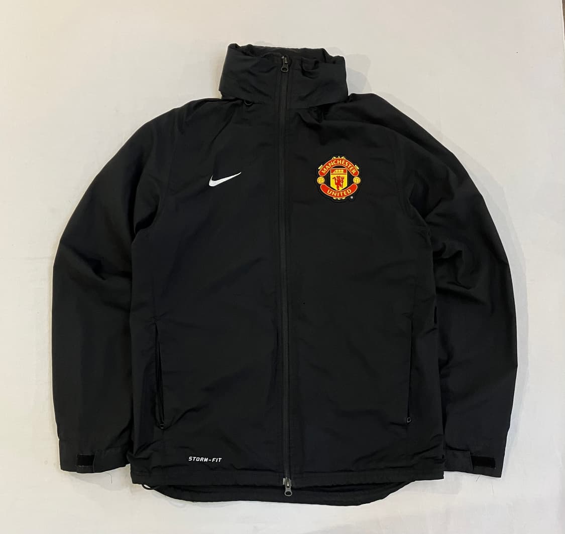 나이키 맨유 11-12 투웨이 바람막이 자켓 블랙 상품이미지1