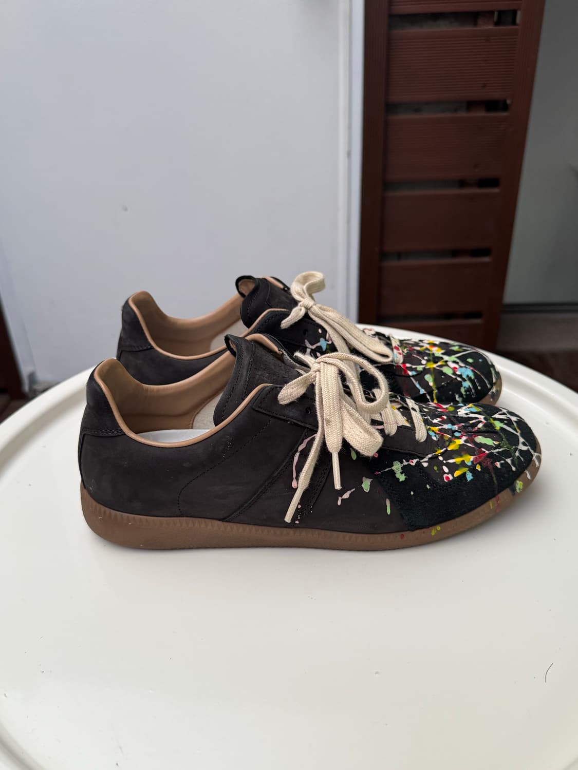 메종 마르지엘라 레플리카 페인트 드롭 스니커즈 41 상품이미지4