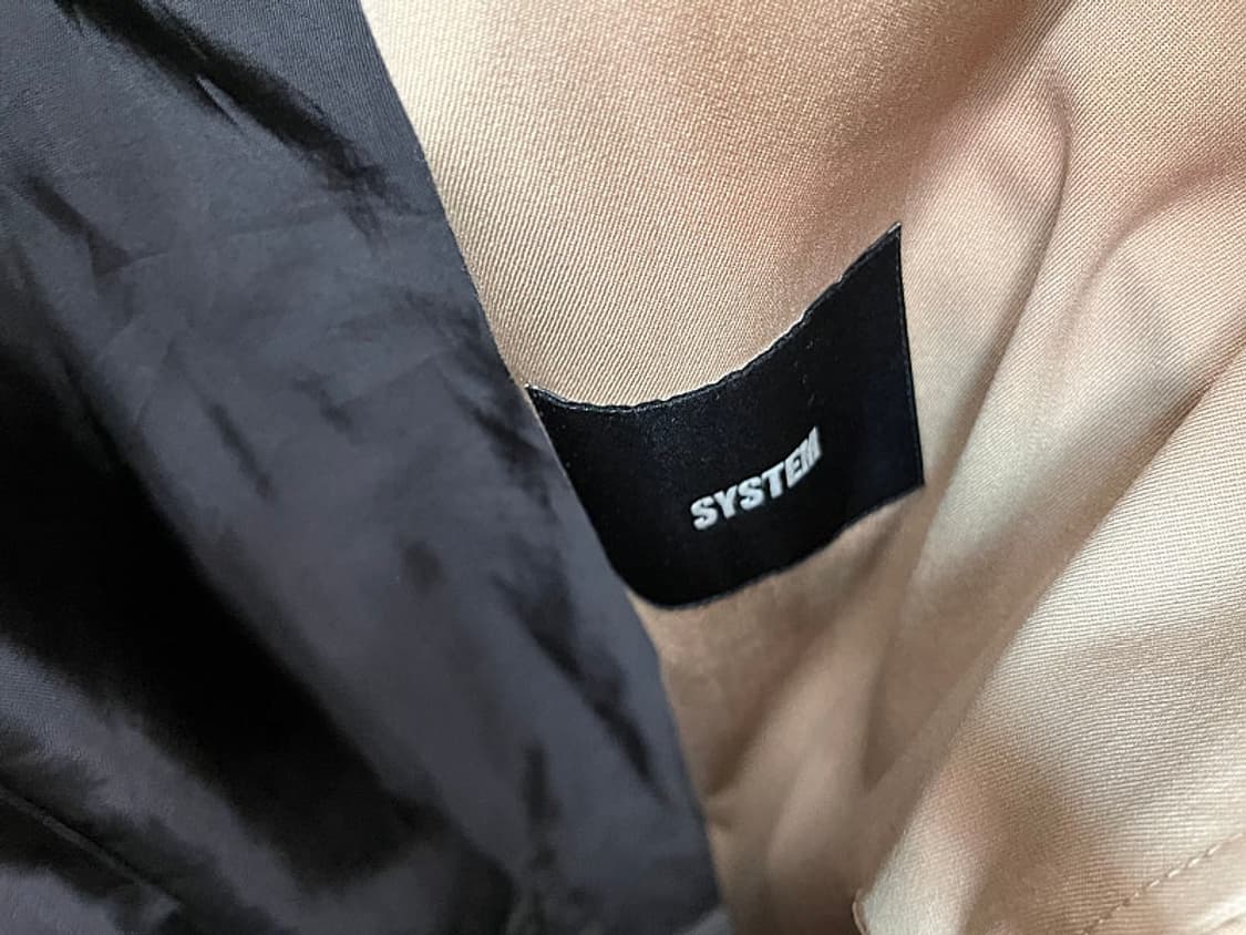 100) 시스템옴므 오버 더블 트렌치코트 상품이미지7