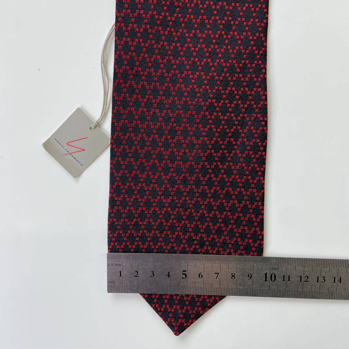 택달린 미사용품 요지야마모토(Yohji Yamamoto) 명품정품넥타이 상품이미지7