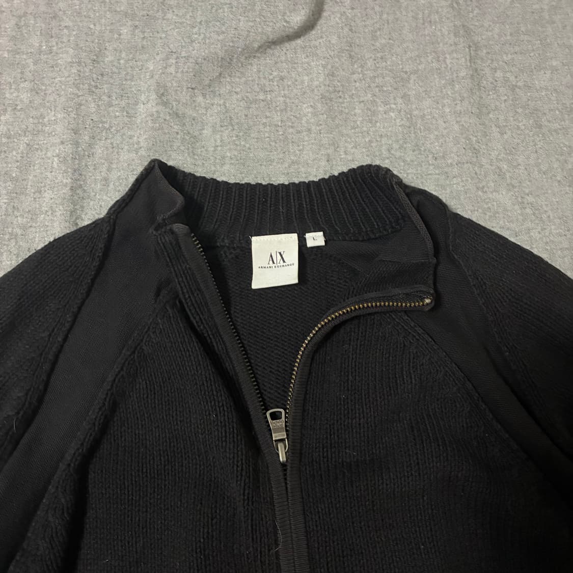 armani zipup black 상품이미지8