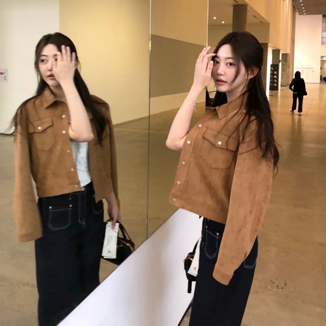 제니오 스웨이드 자켓 상품이미지2