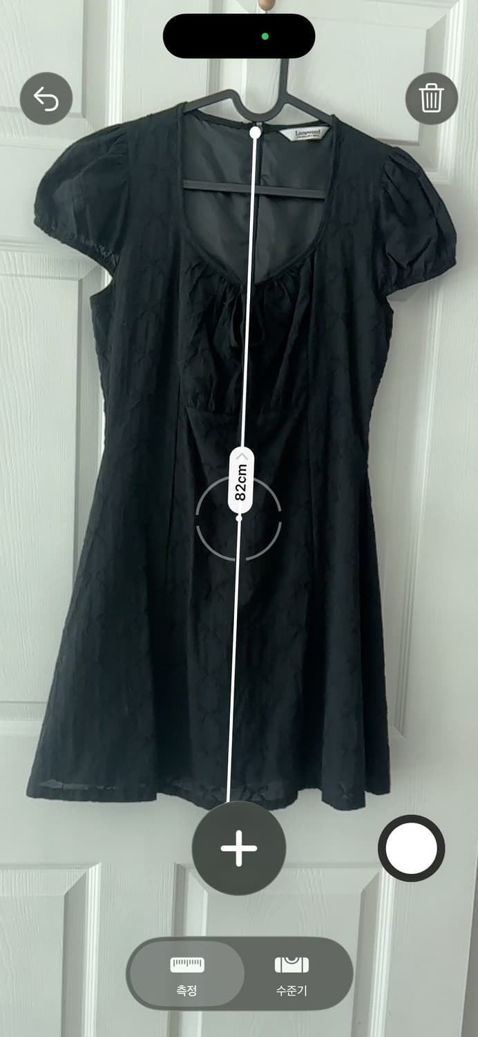 리본자수 블랙 원피스(새상품) 상품이미지2