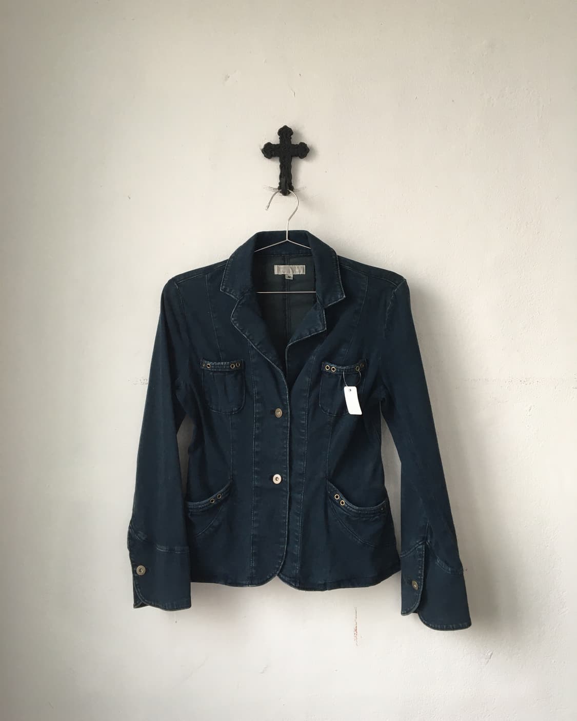 Eyelet point line detail jacket 상품이미지2