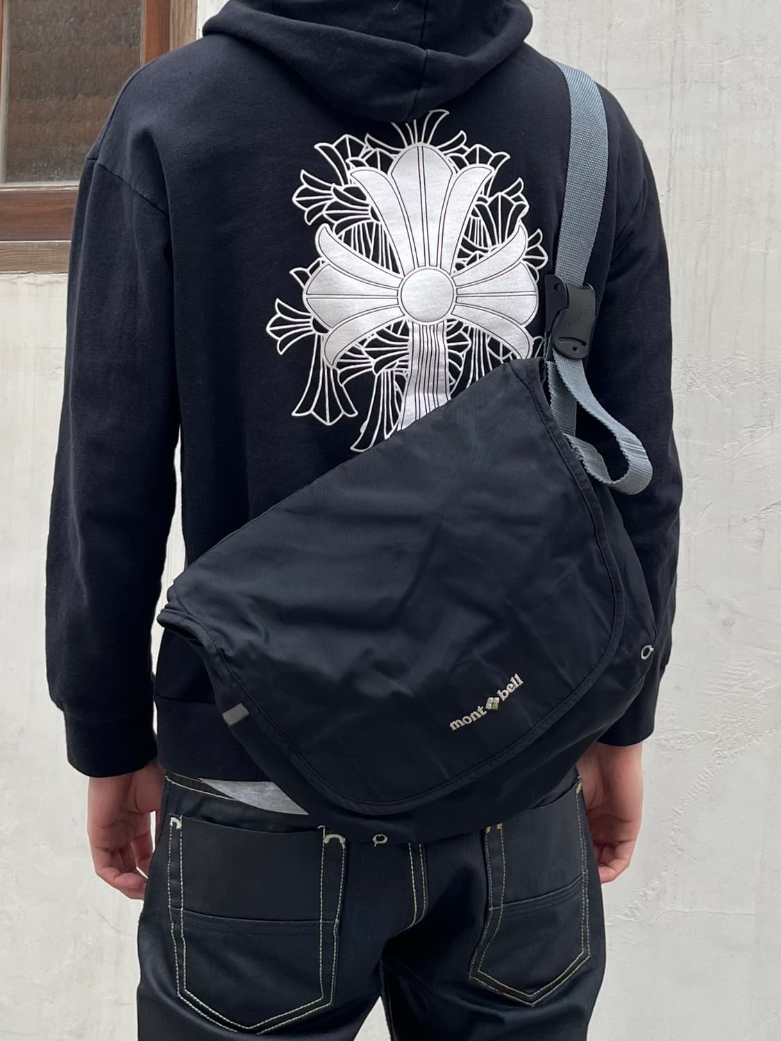 몽벨 00s 아카이브 메신저백 상품이미지1