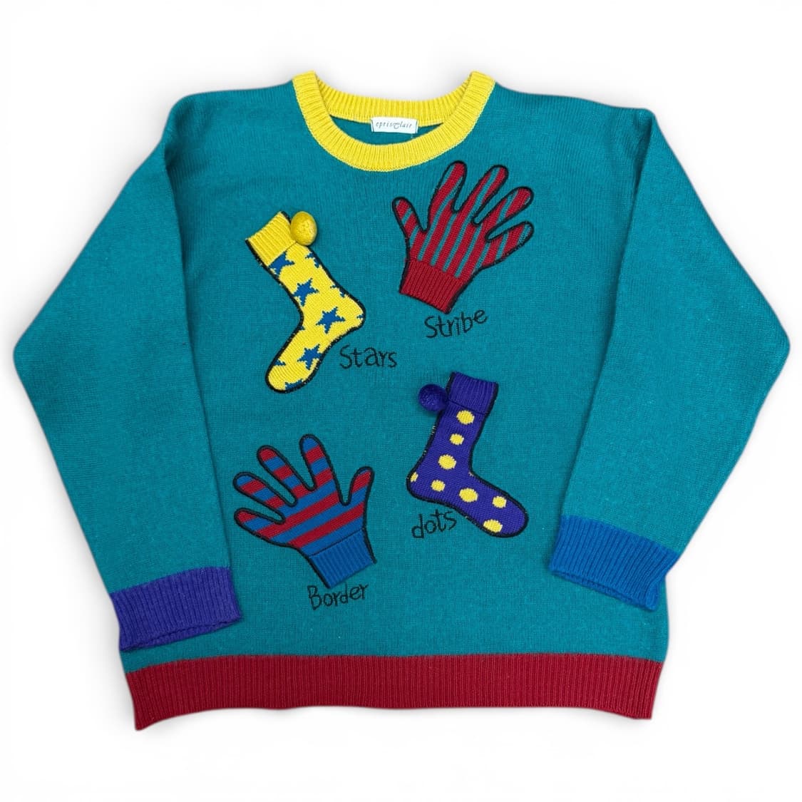 epriseclair “Pattern Notes” Graphic Knit 상품이미지1