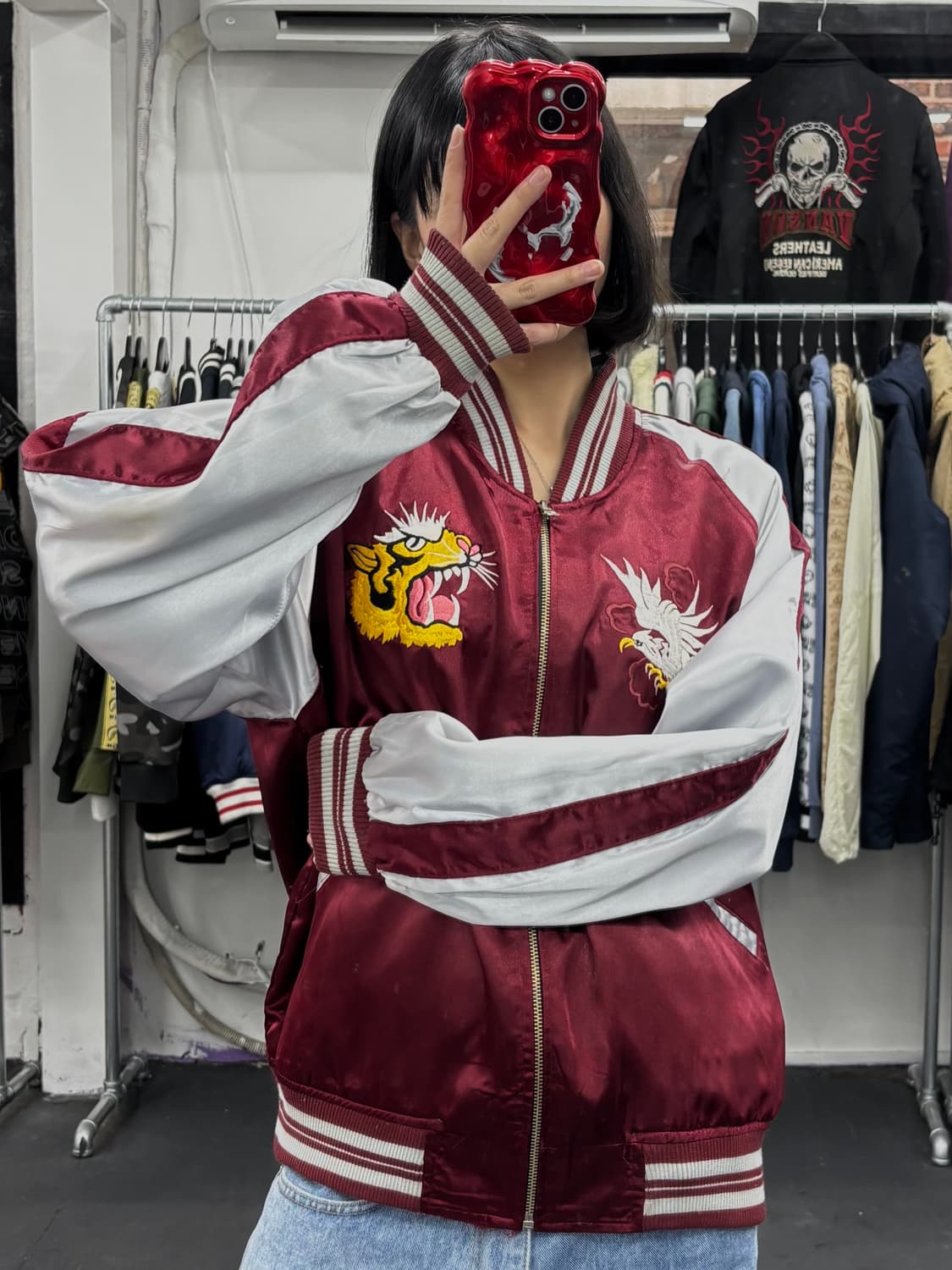 VTG 오리엔탈 리버시블 스카잔 상품이미지8