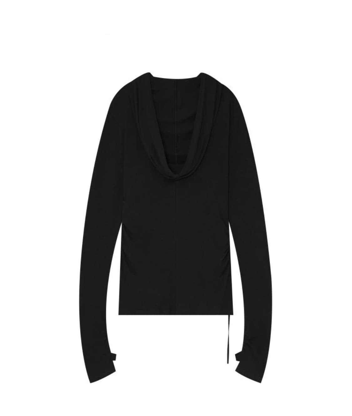 하르테올뎀 2b Hooded Fract Sleeve 1사이즈 블랙 상품이미지2