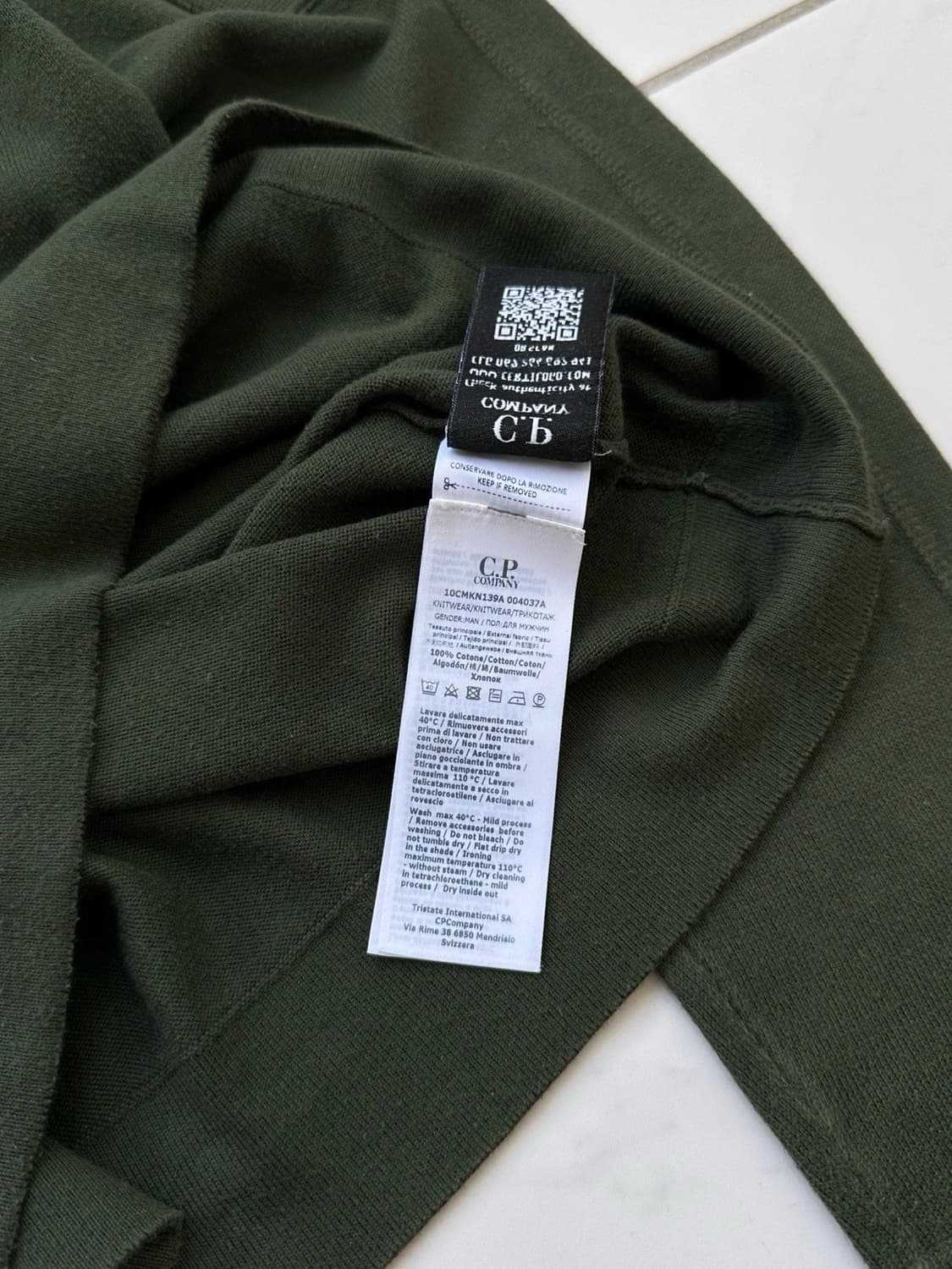 C.P. 컴퍼니 램스울 크루넥 렌즈 스웨터 상품이미지6