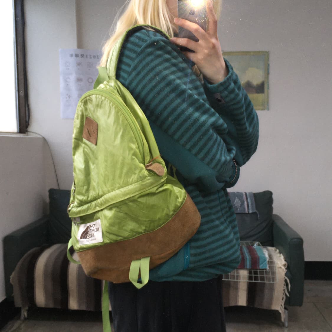 투티/0378 노스페이스 dual 백팩 멀티 나일론 가방 스포티 아웃도어 상품이미지1