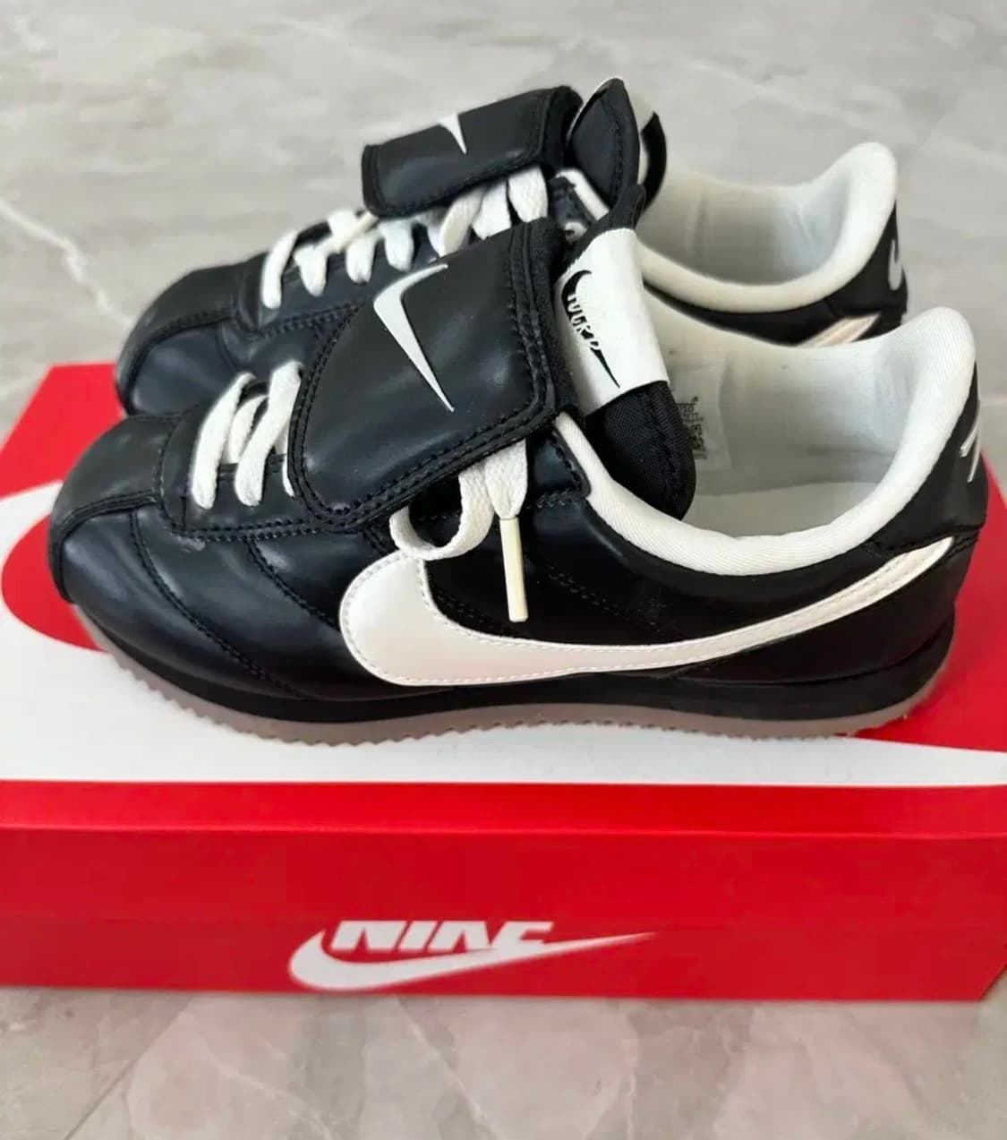 나이키 코르테즈 SE 블랙 검 브라운230 상품이미지2