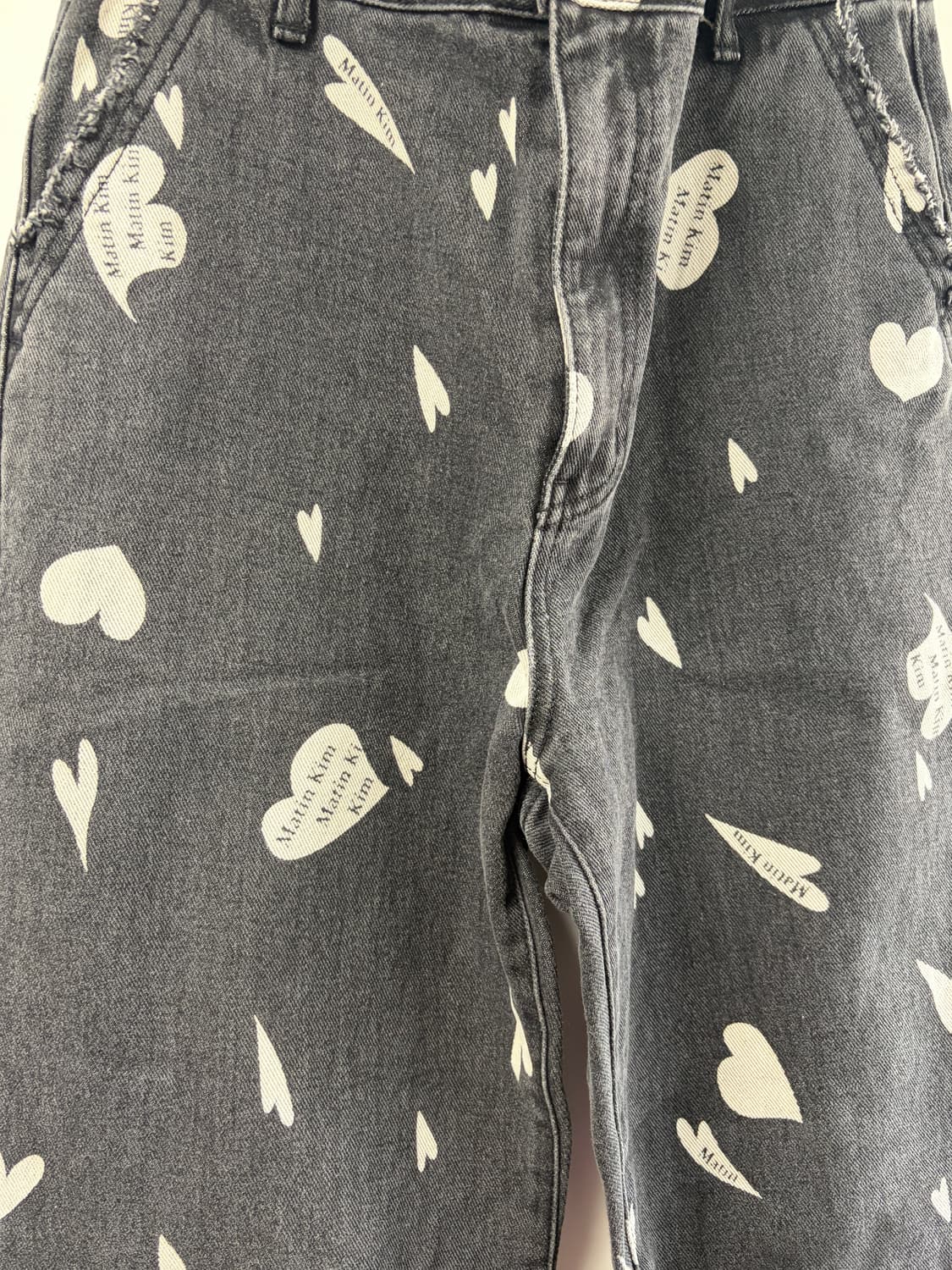 마뗑킴 하트 데님 팬츠 상품이미지4