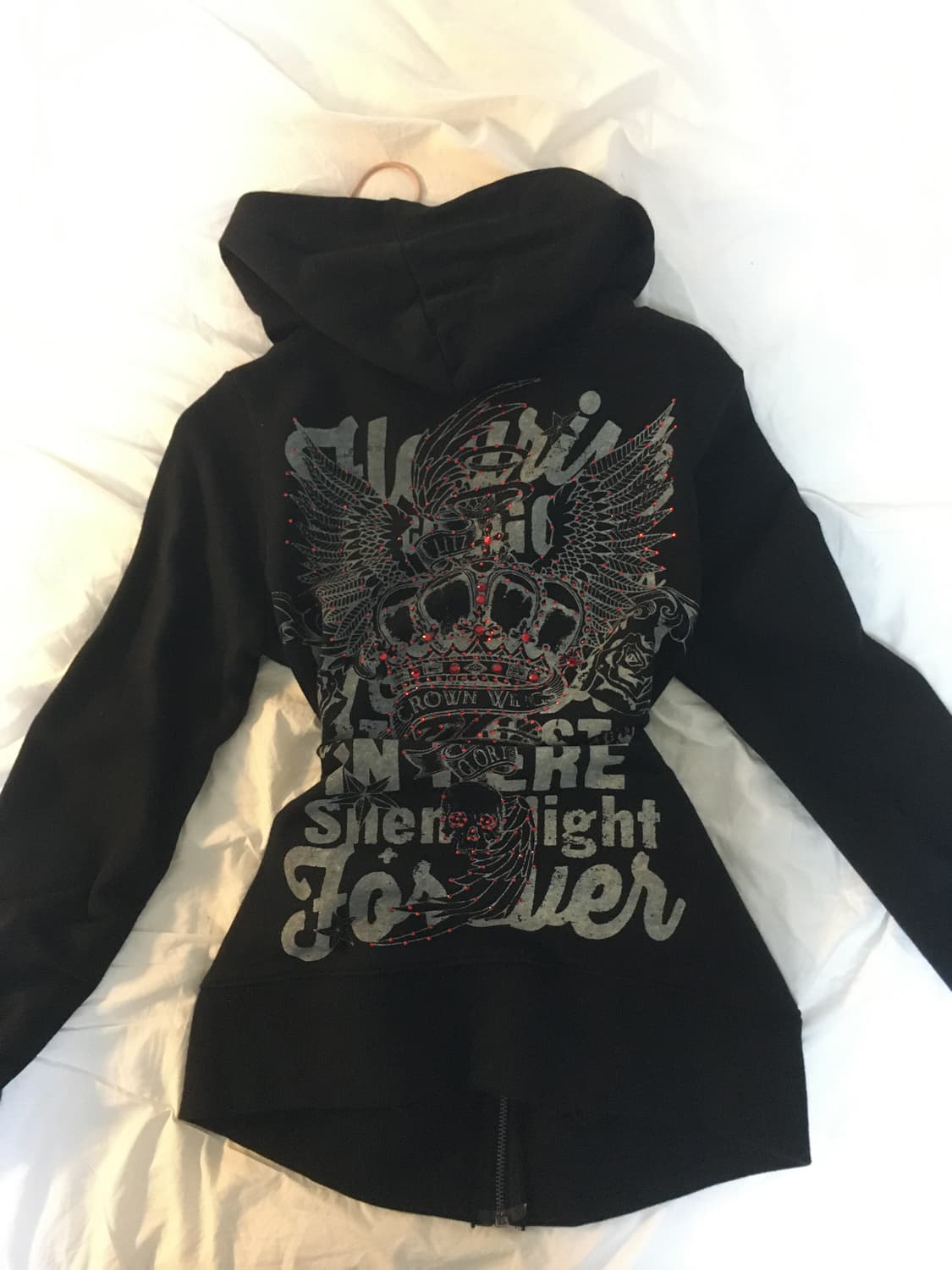shop502큐빈티지개대장펑크날개후드집업 상품이미지1