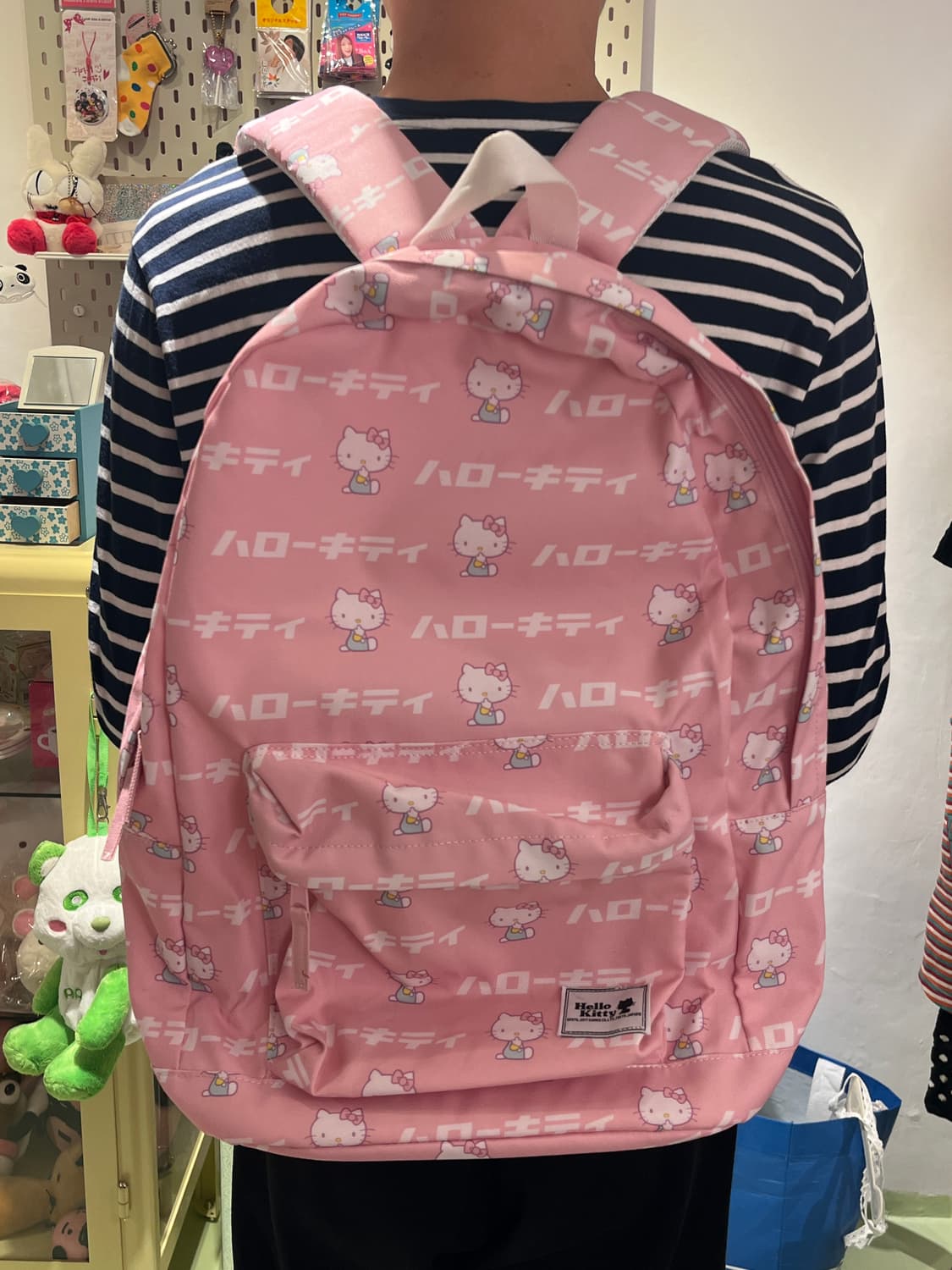 2017 헬로키티 레터링 백팩 🍓 상품이미지10