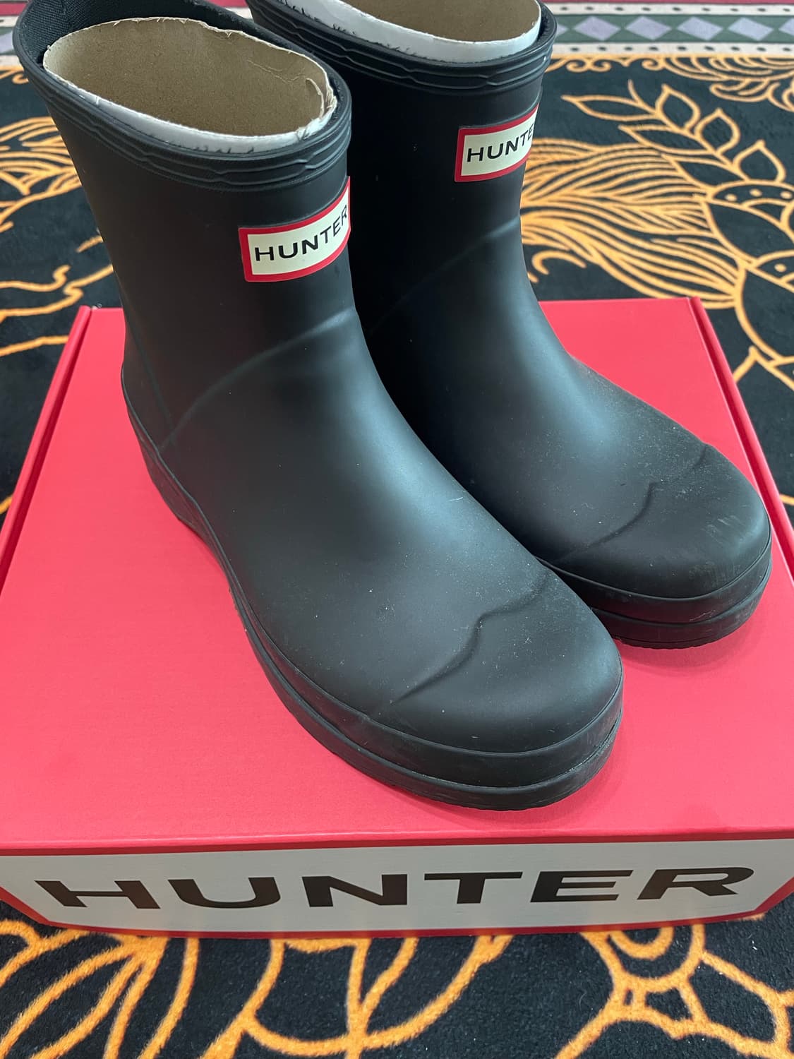 헌터 레인부츠 플레이 숏 260 uk7 상품이미지1