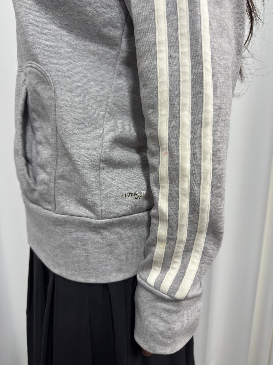 adidas gray line hood zipup 상품이미지4