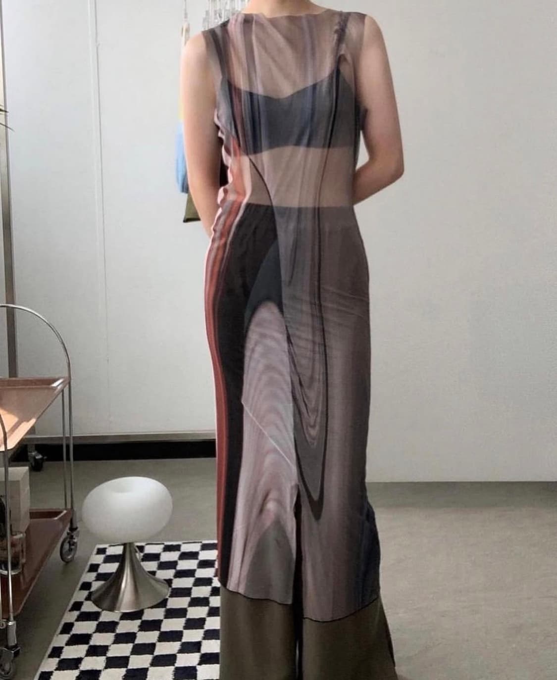 CLAN 매쉬 롱원피스 (레이어드용) M-L사이즈 상품이미지1