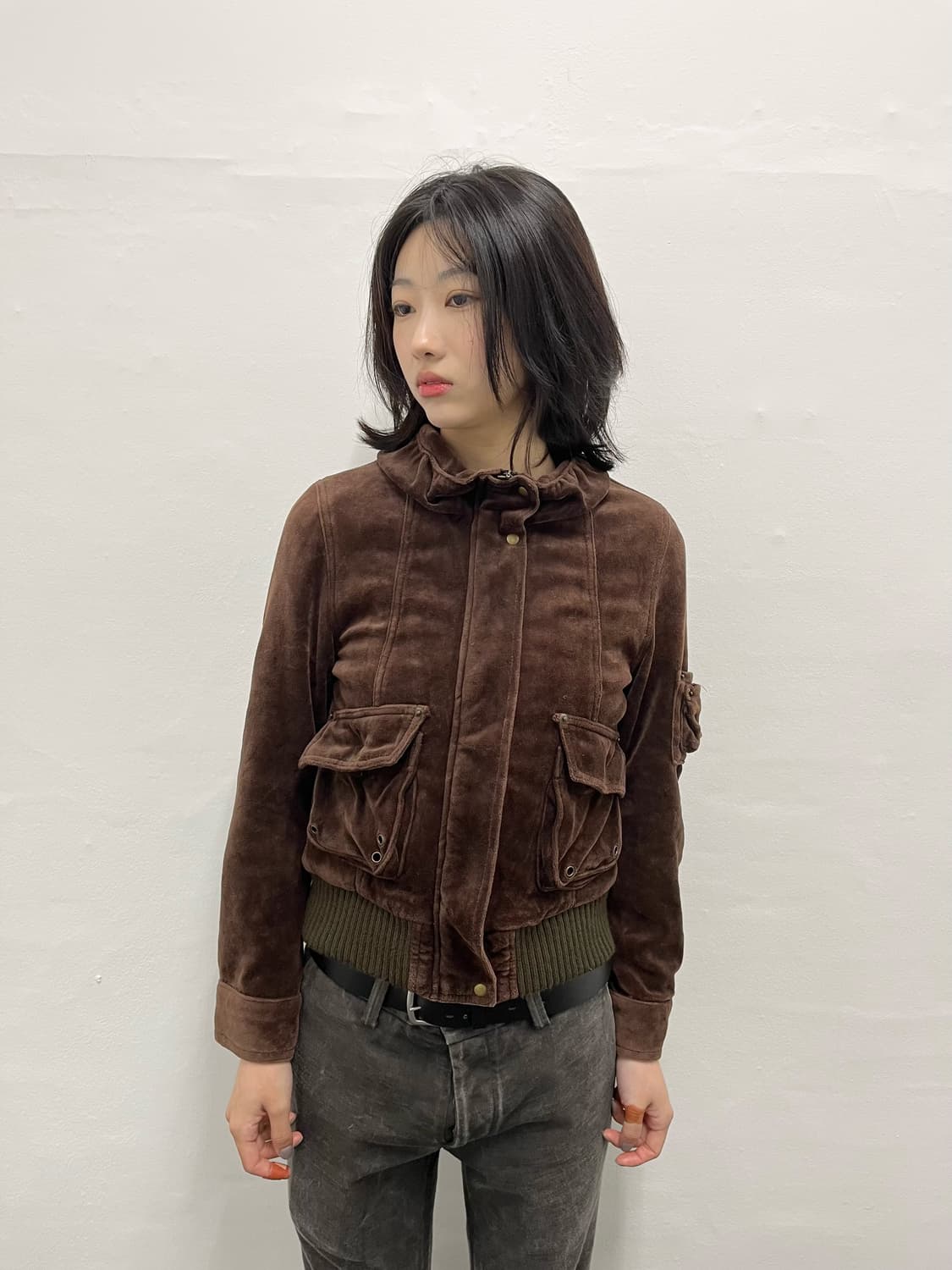 Y2K Velvet Jacket 상품이미지8