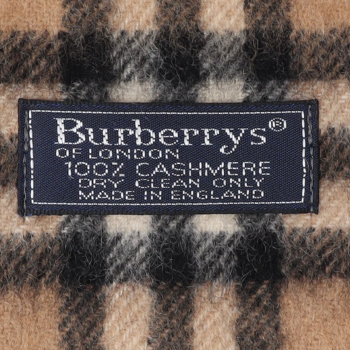 버버리 베이지 캐시미어 100% 노바체크 머플러 상품이미지7